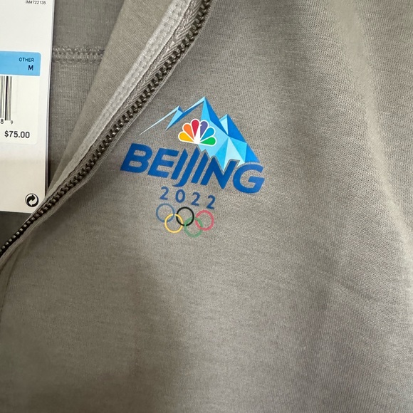 Original Nike Beijing Olympics 2022 sweatshirt Top Dri-Fit Medium - Picture 4 of 7